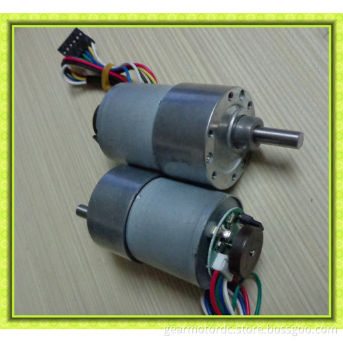 30mm gearbox 5mm output shaft 13ppr encoder high torque low speed flow control valves dc motor 12v